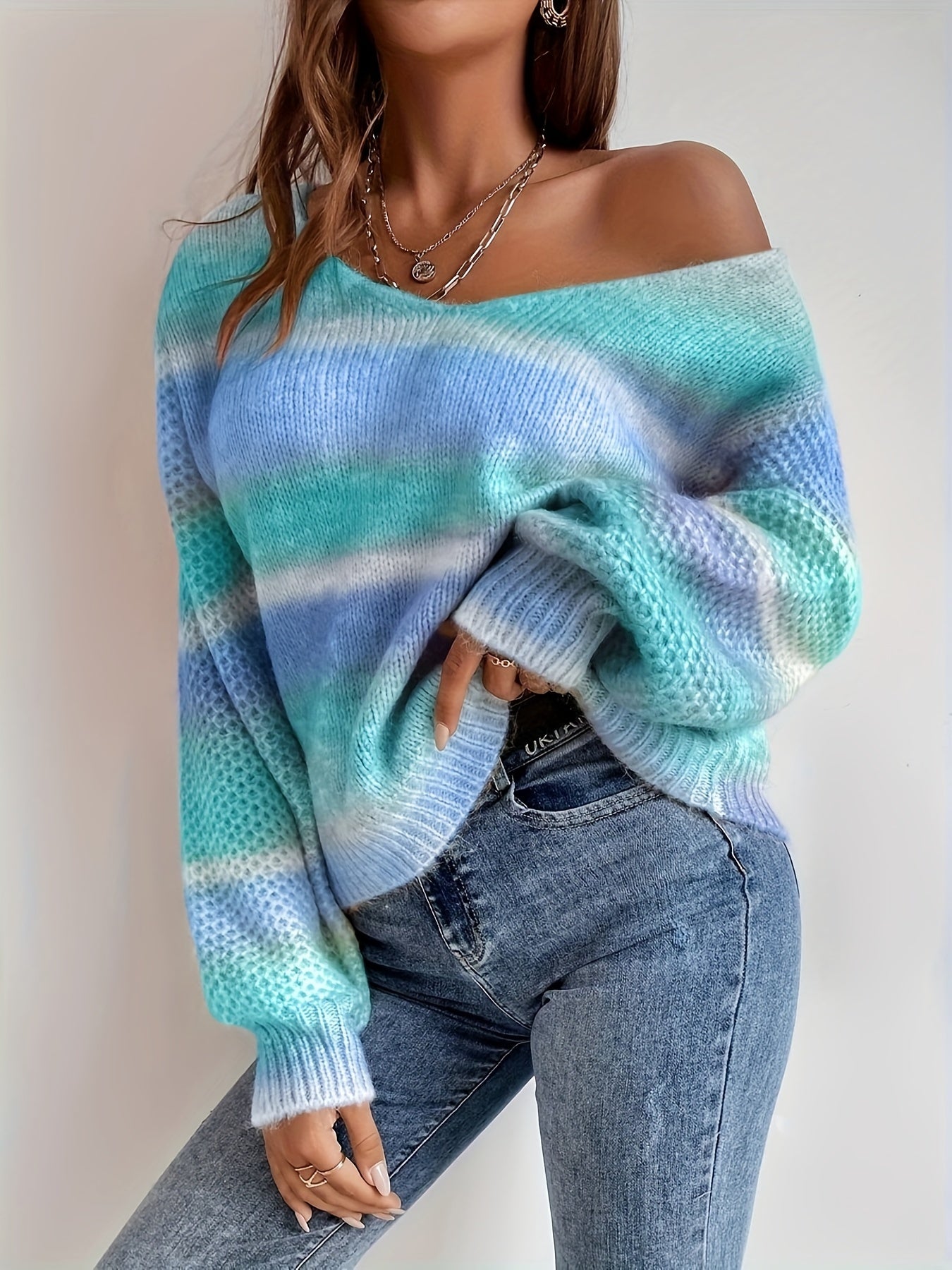 PASTELLA™ | Soft Pastel V-Neck Sweater