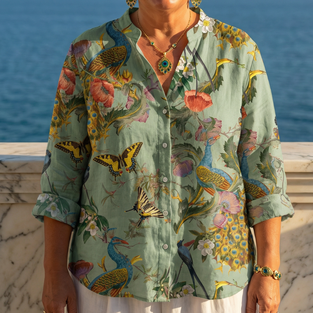 Scarlett | Linen Blouse