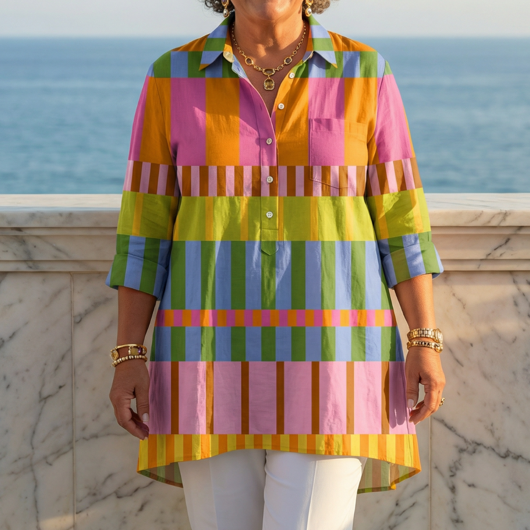 Amber | Linen Blouse