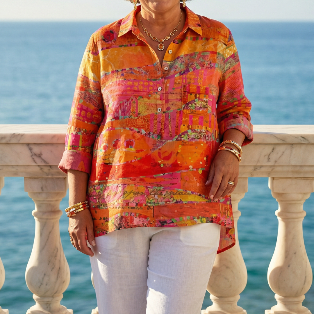 Catherine | Ruffled Blouse