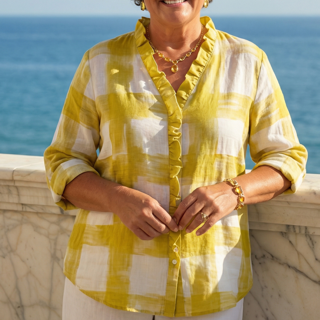 Melissa | Linen Blouse