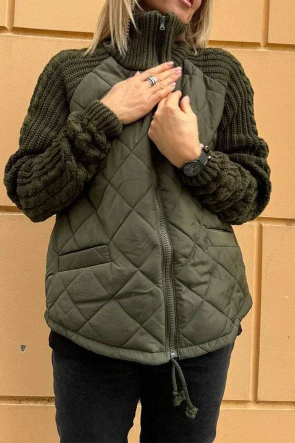 REINA™ - Quilted Knit Jacket