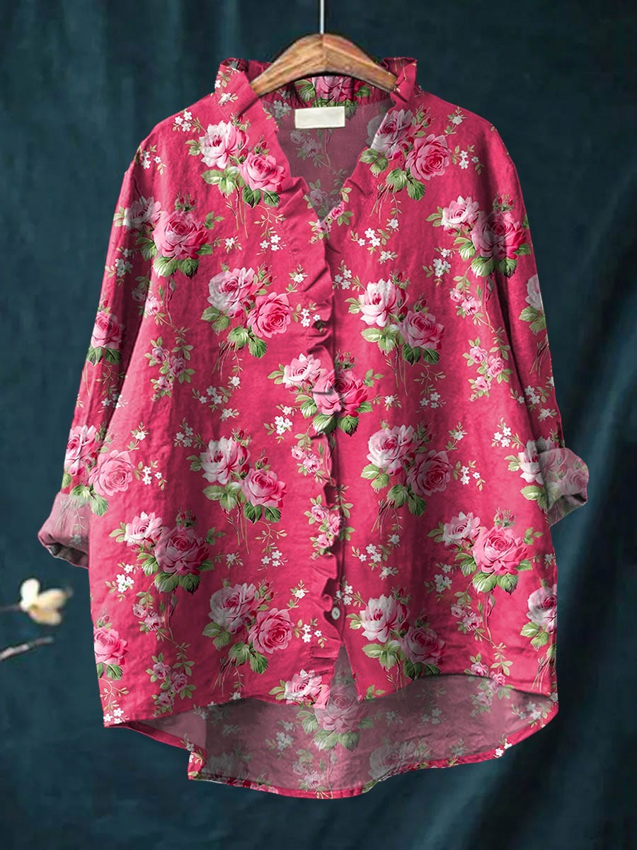 Tara | Linen Blouse