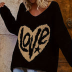 BELINDA™ | Plus-Size Heart-Shape V-Neck Top