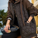 MARLOWE™ | Quilted Hooded Puffer Jacket