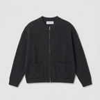 SARIA™ - Zip-Up Knit Cardigan