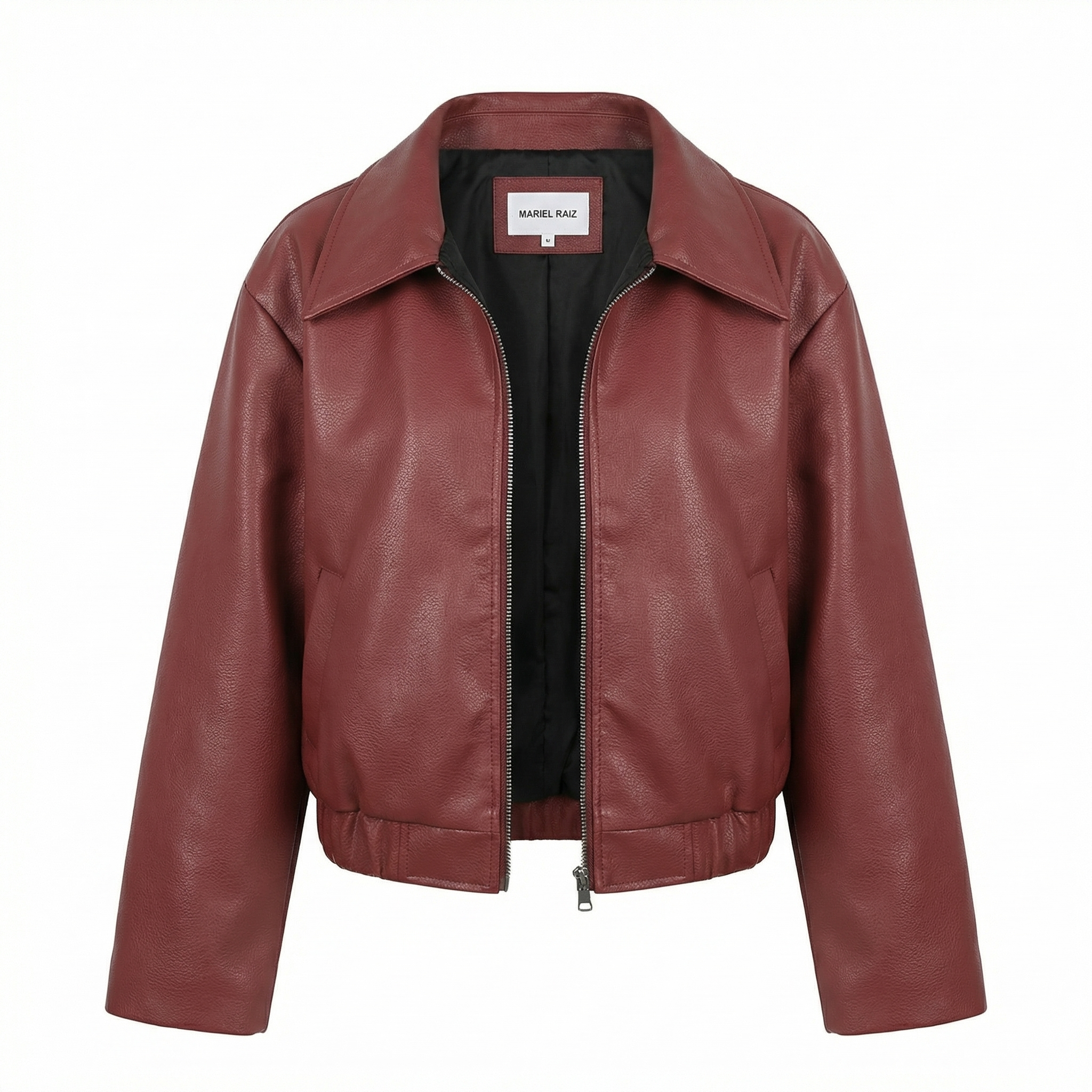 ELLAINE™ | Zip-Up Lapel Jacket