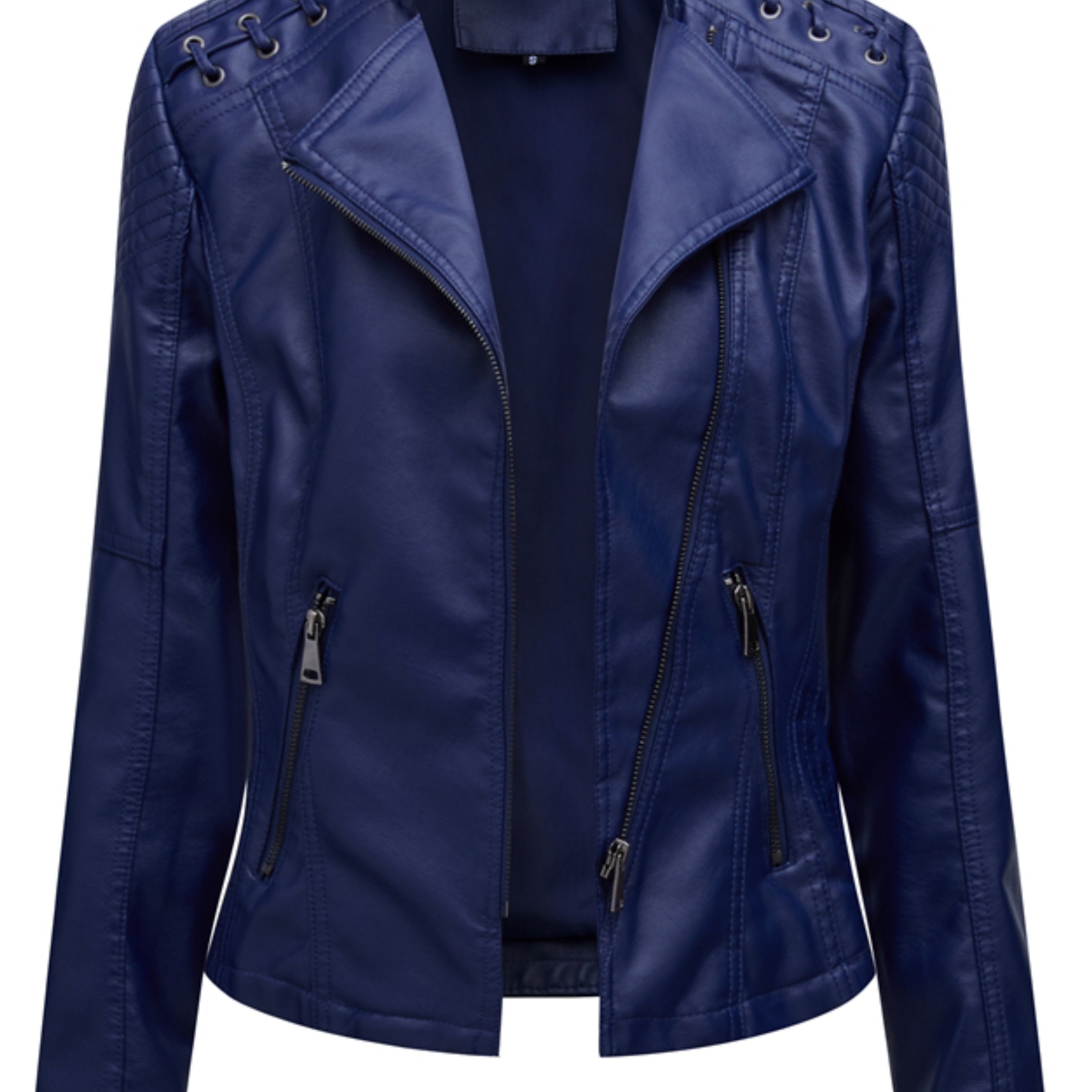 VERONIQUE™ | Chic Stand-Collar Zipper Jacket