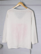 BELINDA™ | Plus-Size Heart-Shape V-Neck Top