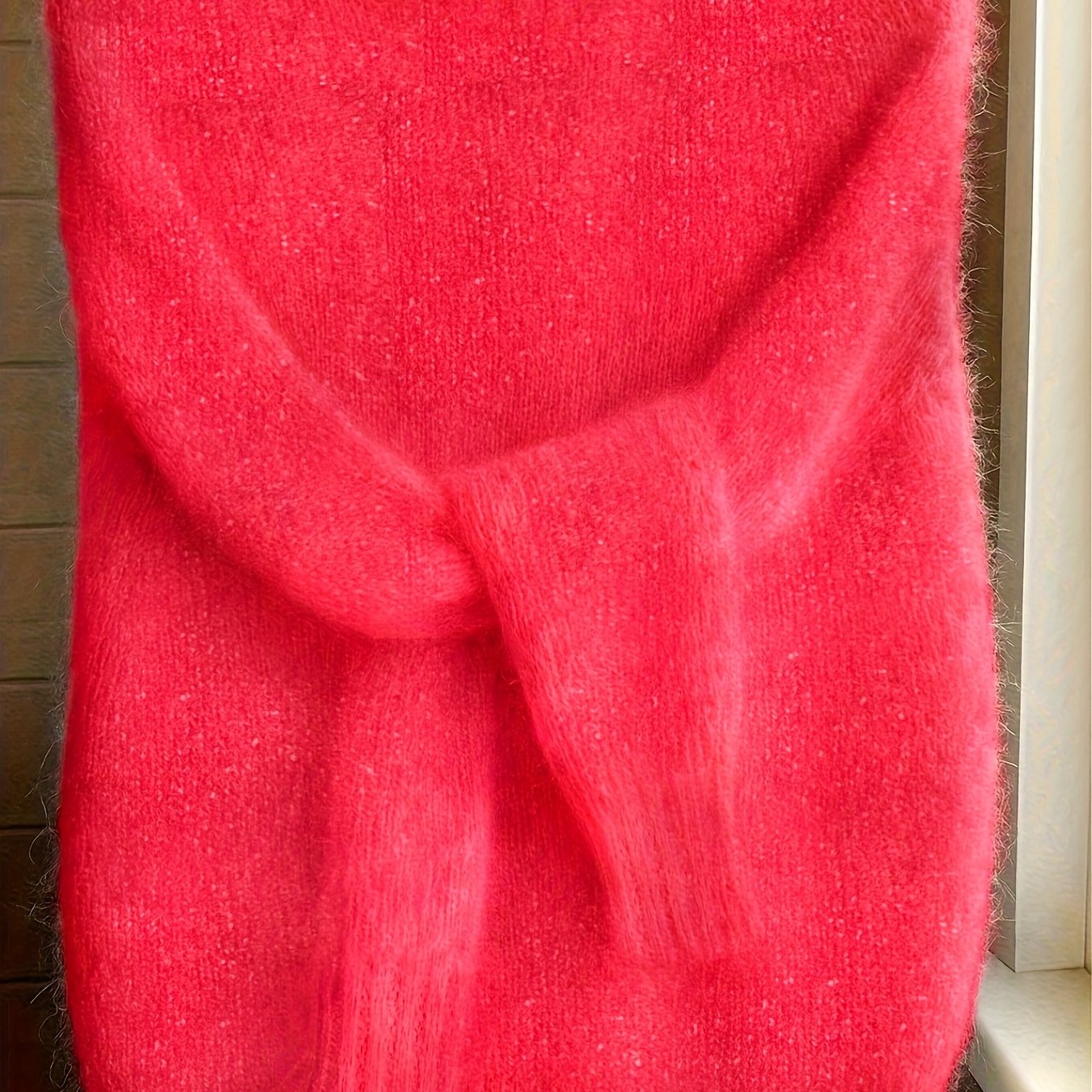 ÉLODIE™ | Brushed Mohair Blend Plush Sweater