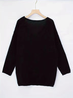 BELINDA™ | Plus-Size Heart-Shape V-Neck Top