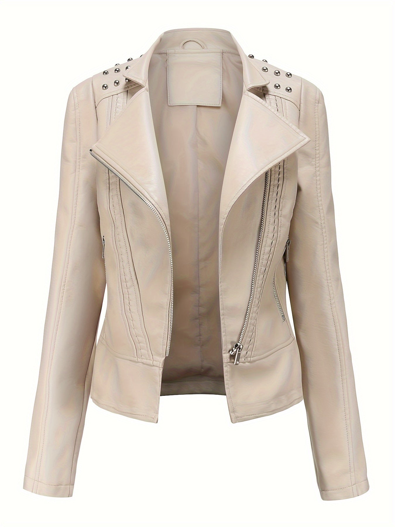 MONROE™ | Classic PU Leather Biker Jacket