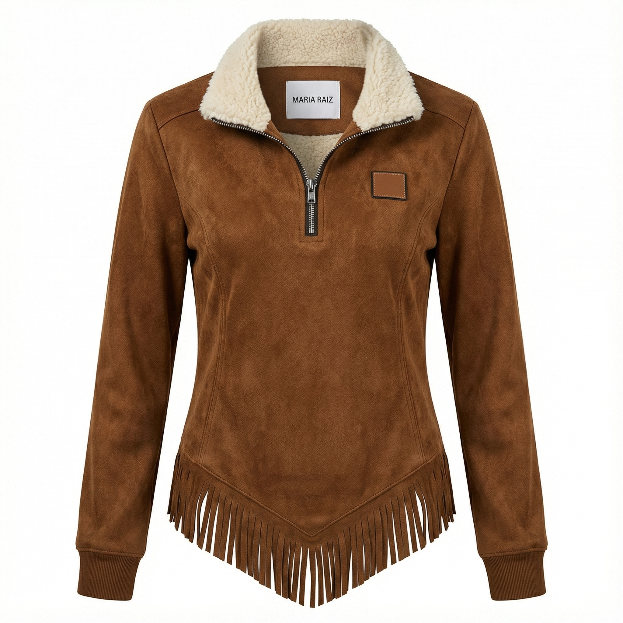 Elena | Soft Detail Half-Zip Sweater