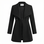 AURELIA™ | Elegant Double-Breasted Khaki Trench Coat