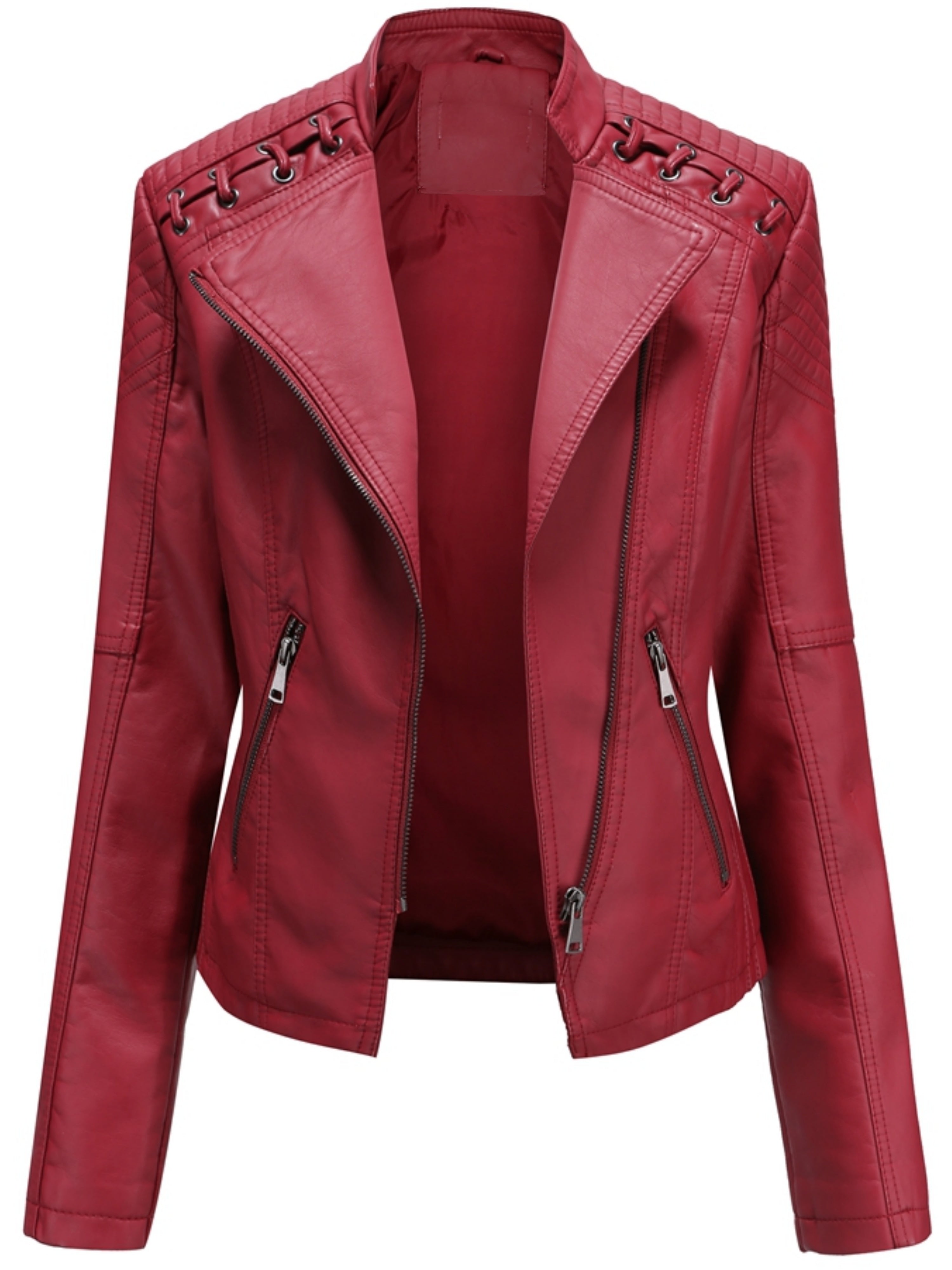 VERONIQUE™ | Chic Stand-Collar Zipper Jacket
