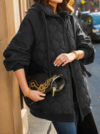 MARLOWE™ | Quilted Hooded Puffer Jacket