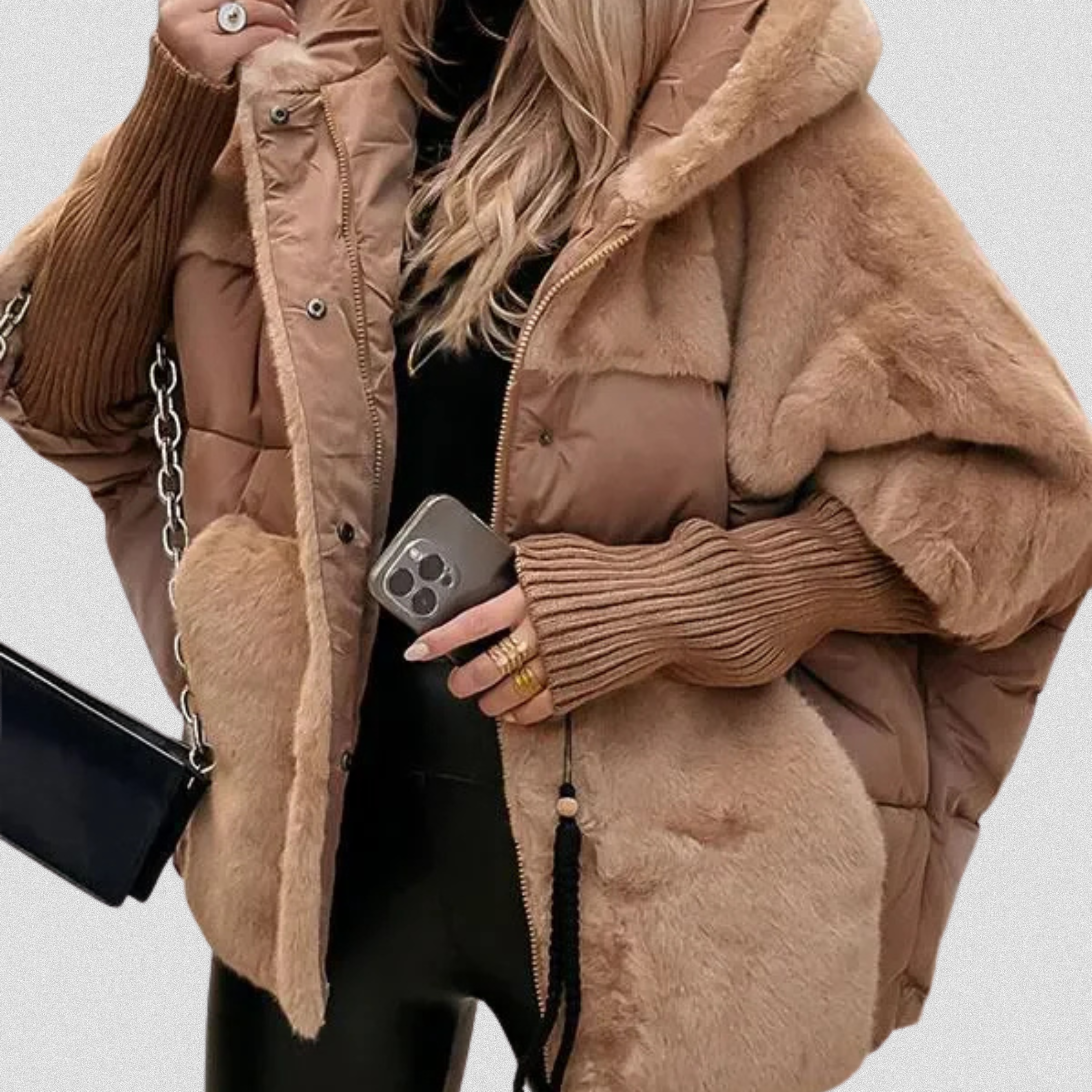 MARISA™ -  Plush Comfort Hooded Jacket