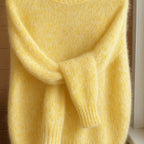 ÉLODIE™ | Brushed Mohair Blend Plush Sweater