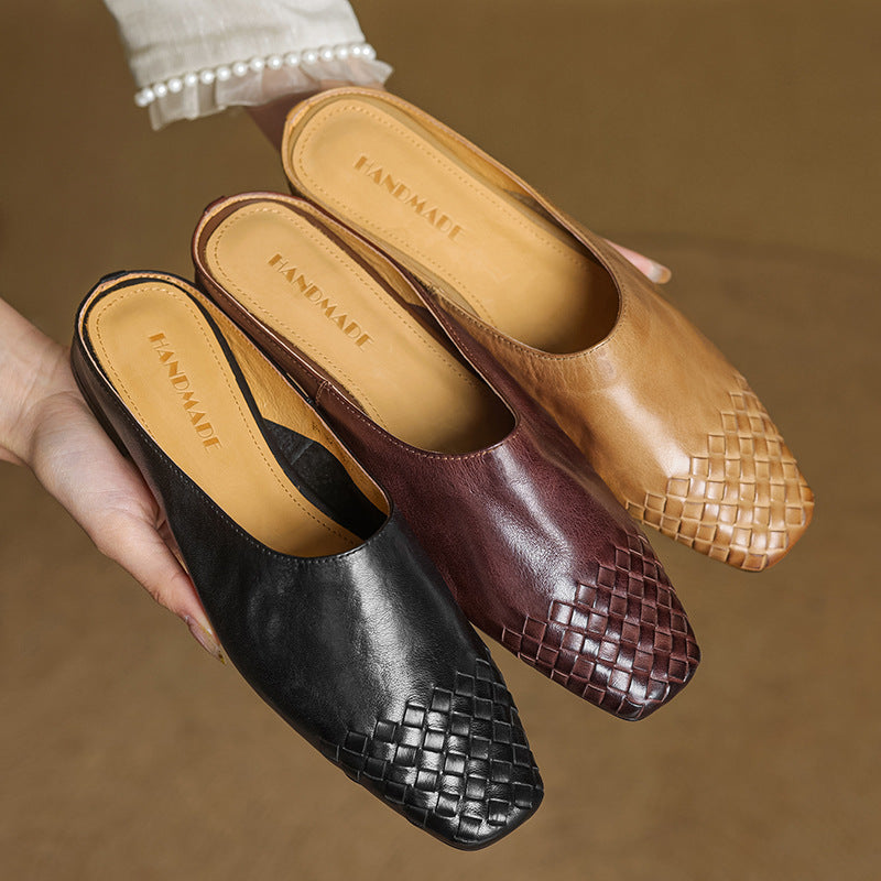 Helma™ | Genuine Leather Mules