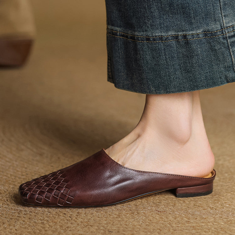 Helma™ | Genuine Leather Mules