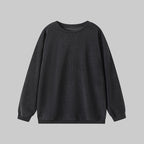 BRITLEY™ - Cozy Plain Long Sleeve Round Neck Sweatshirt