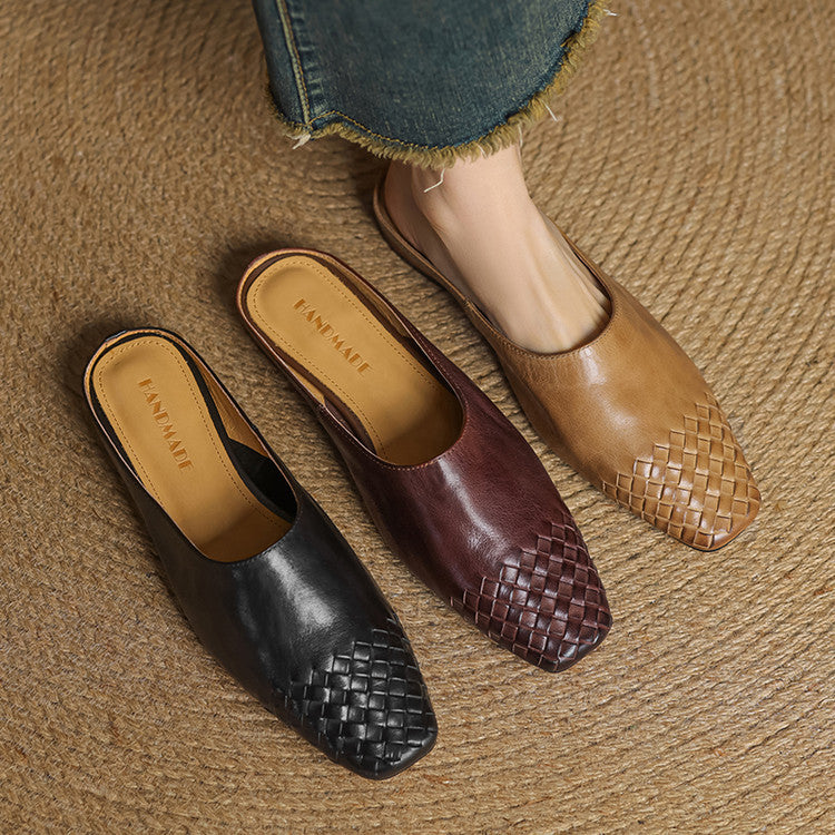Helma™ | Genuine Leather Mules