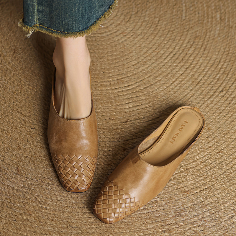 Helma™ | Genuine Leather Mules