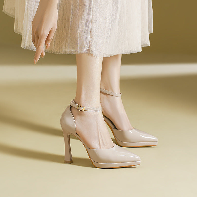 Evette™ | Leather Heels