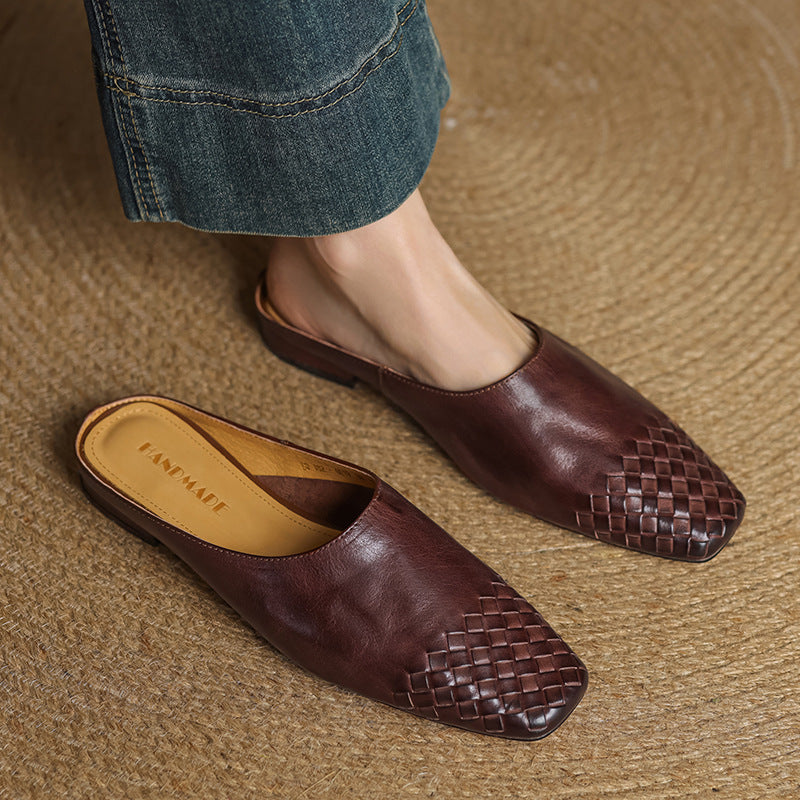 Helma™ | Genuine Leather Mules