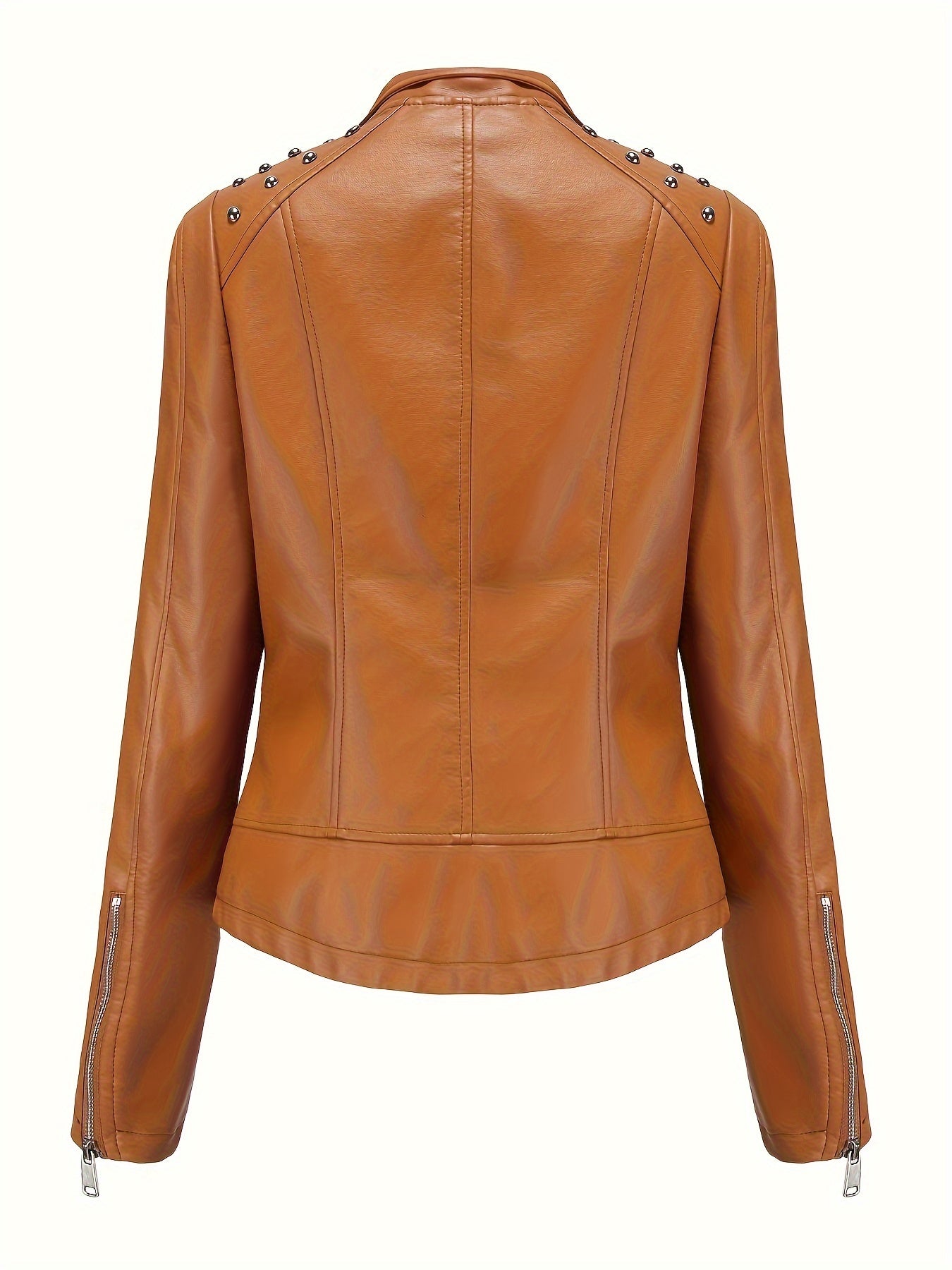 MONROE™ | Classic PU Leather Biker Jacket
