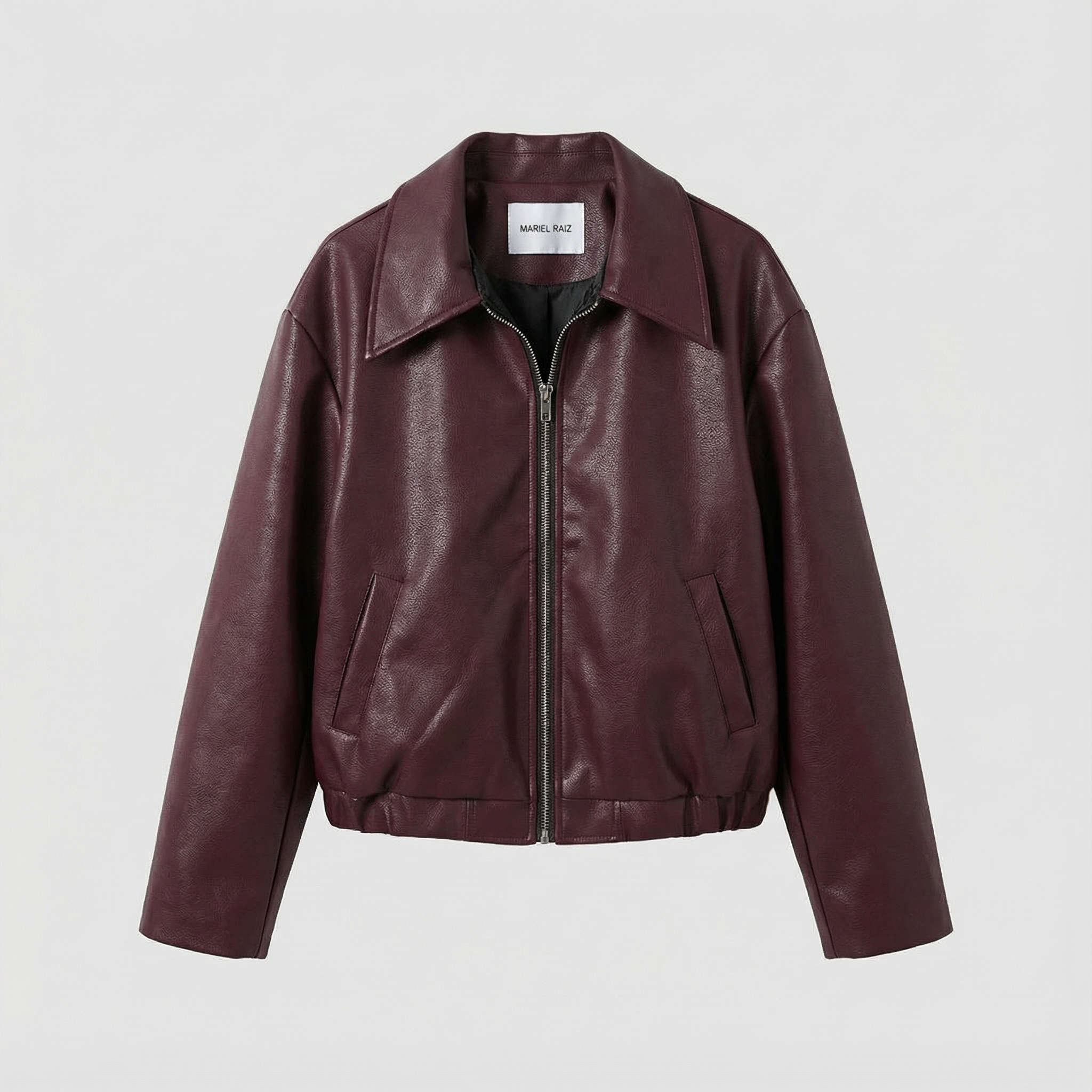 ELLAINE™ | Zip-Up Lapel Jacket