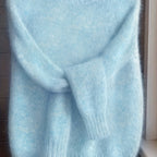 ÉLODIE™ | Brushed Mohair Blend Plush Sweater