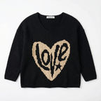 BELINDA™ | Plus-Size Heart-Shape V-Neck Top