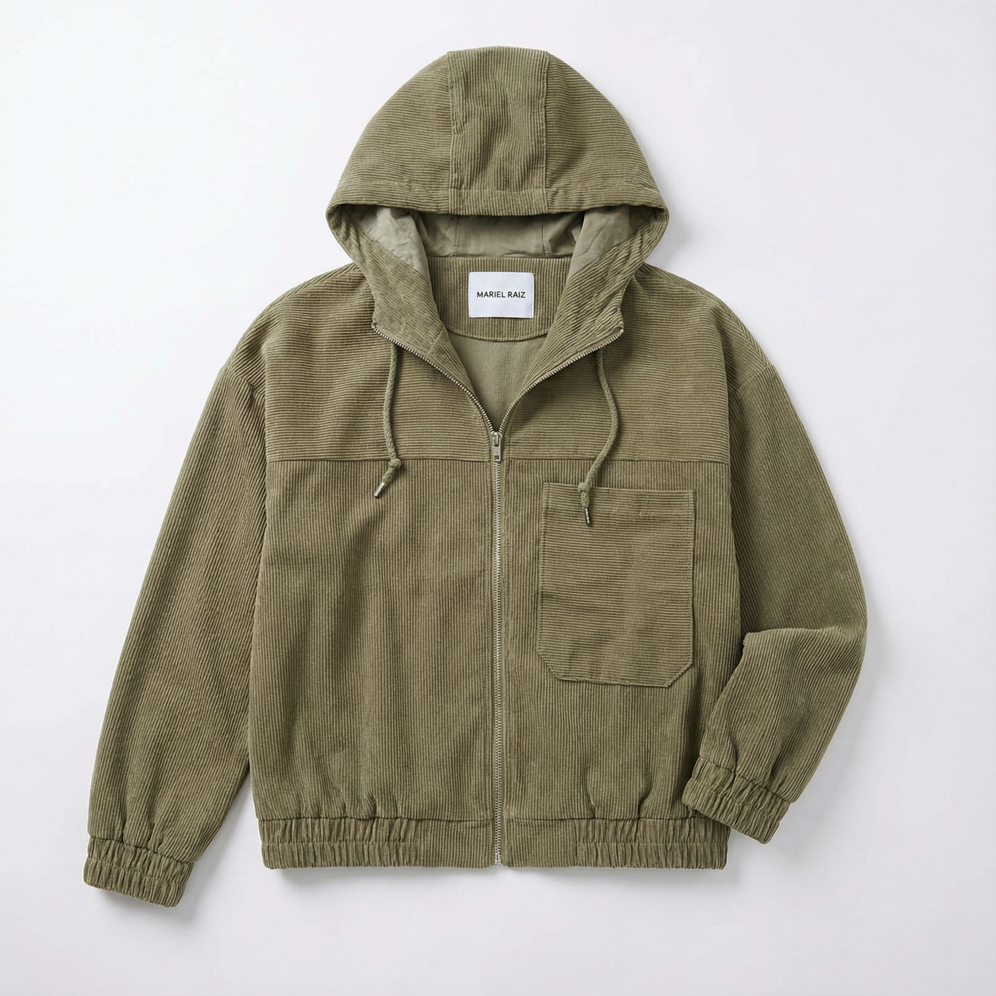 ADELIE™ - Corduroy Hooded Jacket