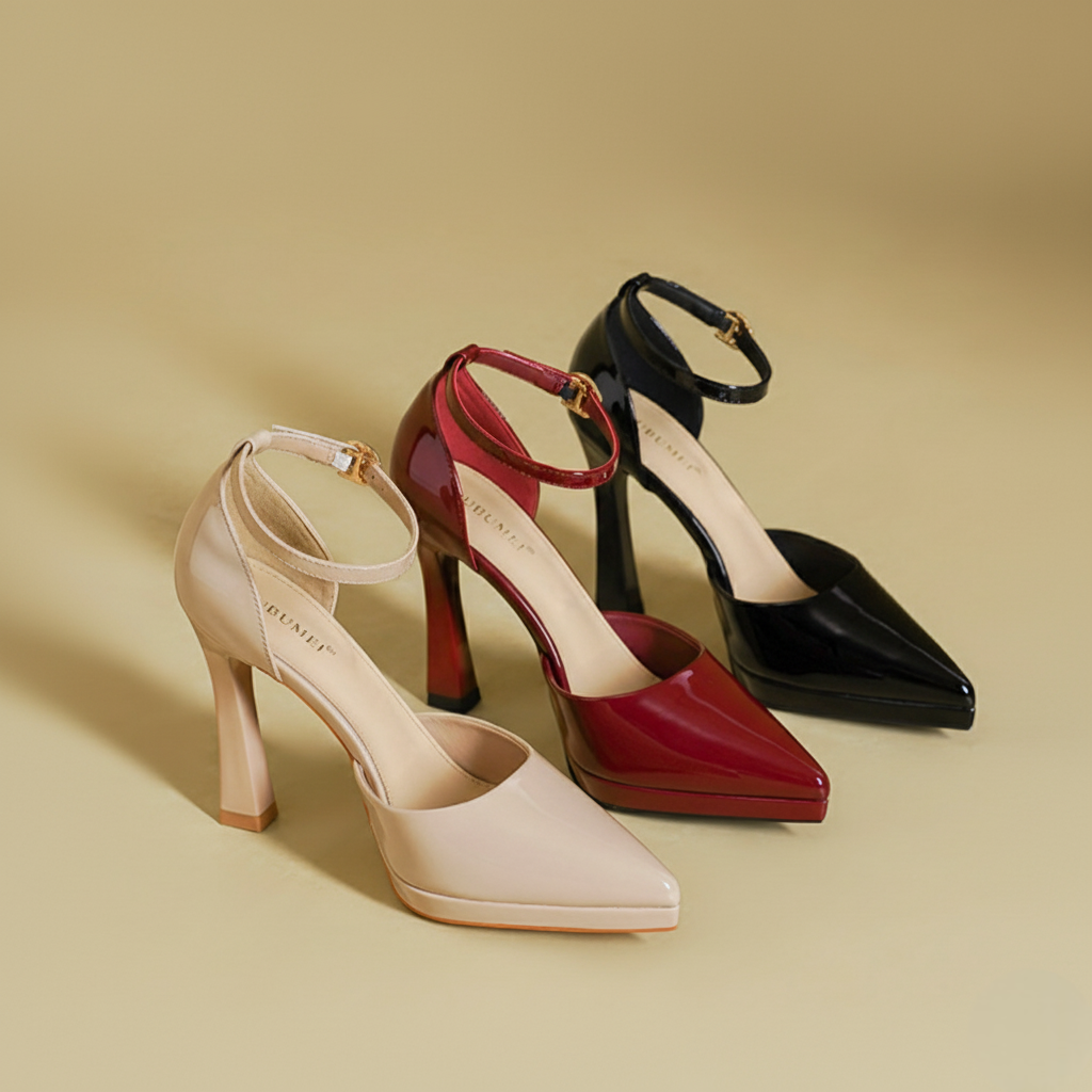 Evette™ | Leather Heels