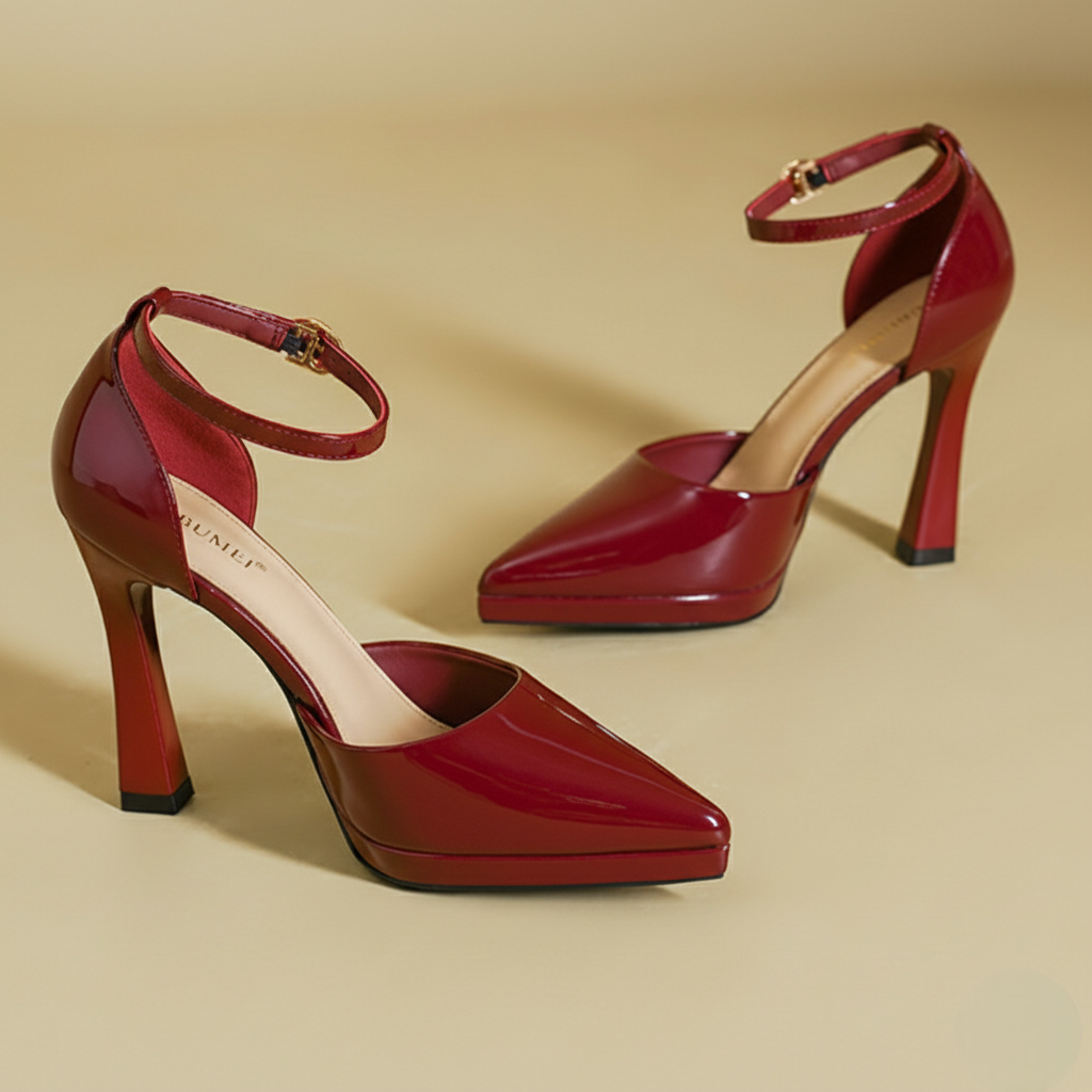 Evette™ | Leather Heels