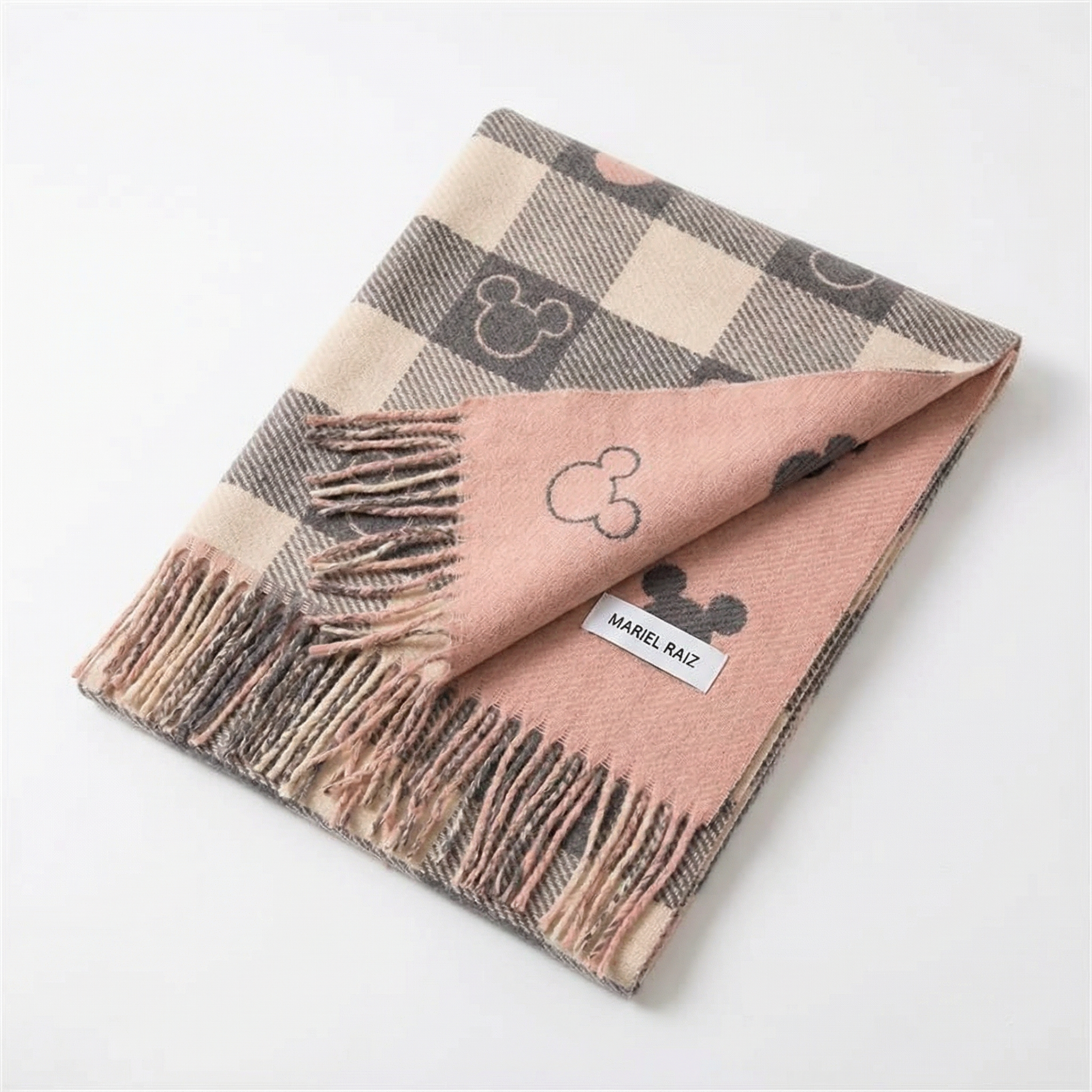 CELESTE™ | Soft Touch Plaid Scarf