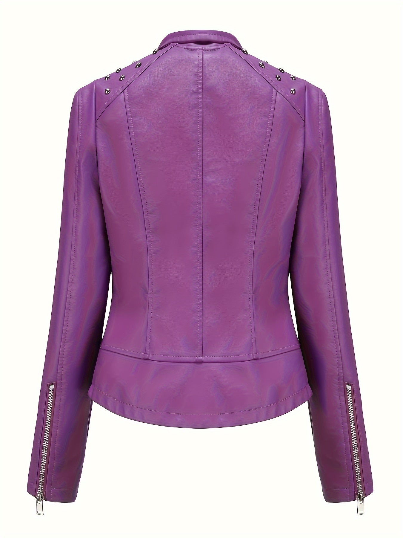 MONROE™ | Classic PU Leather Biker Jacket