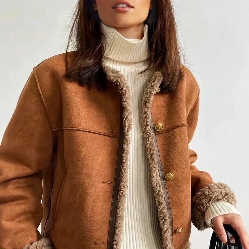 TIERNEY™ - Cozy Shearling-Lined Jacket