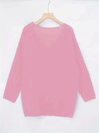 BELINDA™ | Plus-Size Heart-Shape V-Neck Top