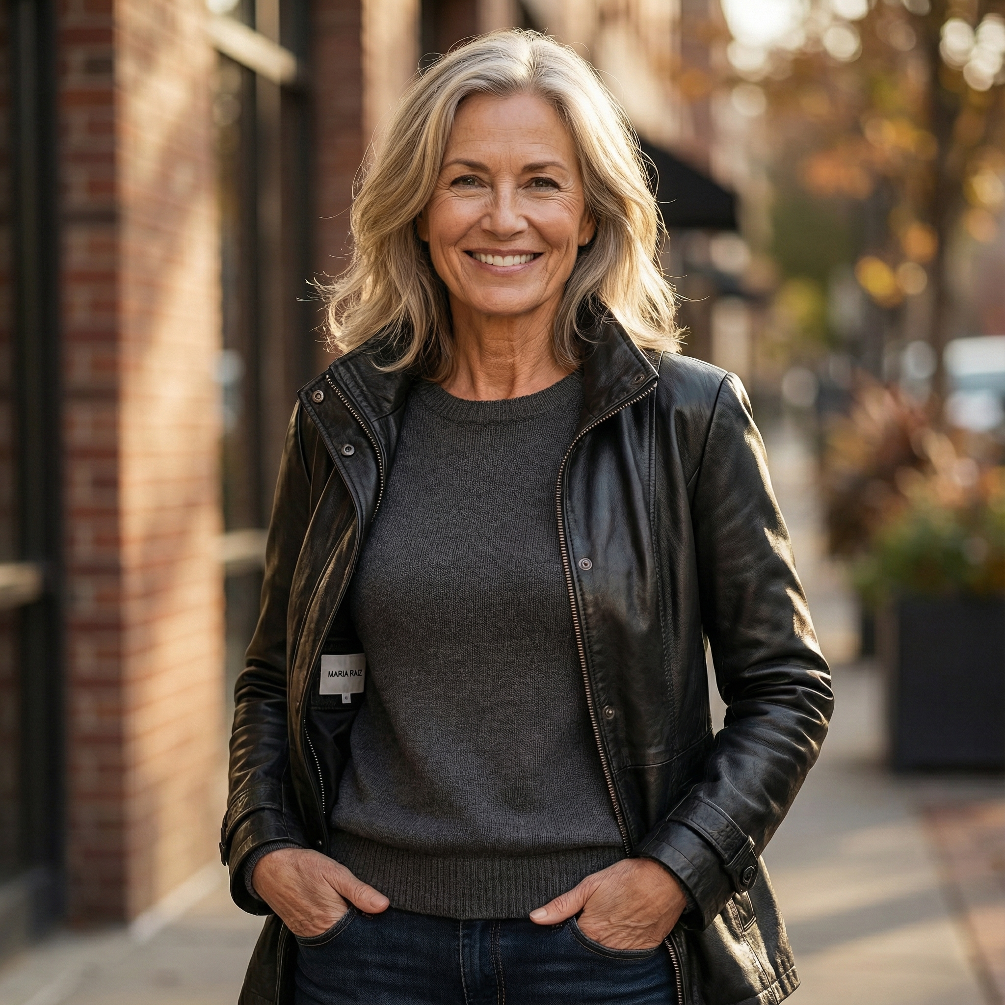 Adelina | Casual Button-Up Jacket